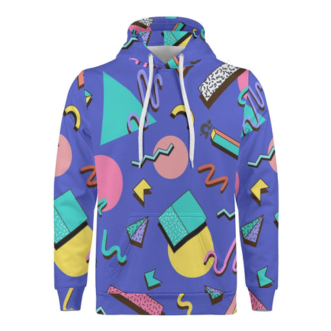 Mens Hoodie - 90s Pattern 3 - Mr.Shit