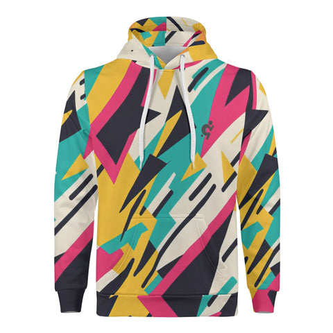 Mens Hoodie - 90s Pattern 4 - Mr.Shit