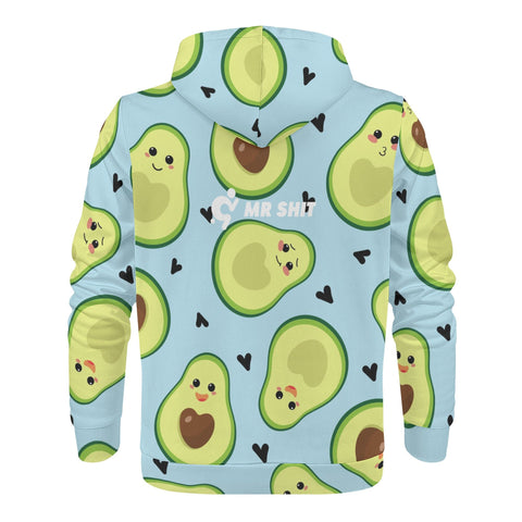 Mens Hoodie - Avocados - Mr.Shit