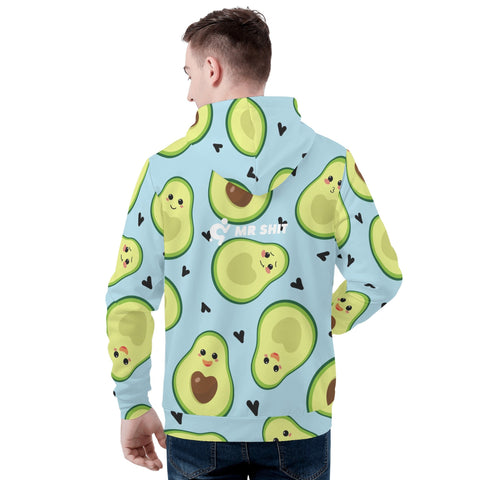 Mens Hoodie - Avocados - Mr.Shit