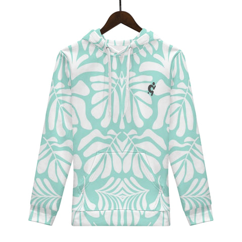 Mens Hoodie - Blue Pattern 2 - Mr.Shit