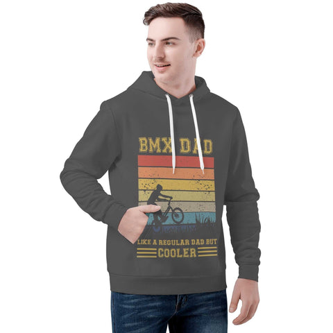 Mens Hoodie - BMX Dad - Mr.Shit