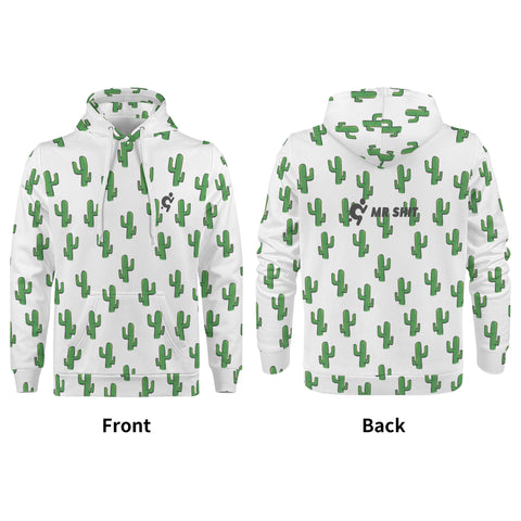 Mens Hoodie - Cactus - Mr.Shit