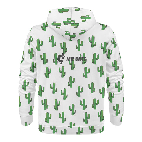 Mens Hoodie - Cactus - Mr.Shit