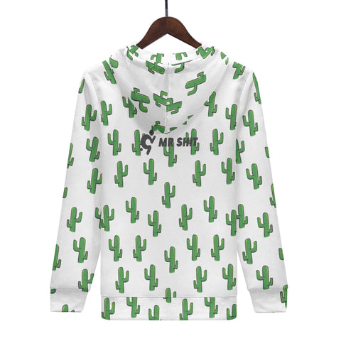 Mens Hoodie - Cactus - Mr.Shit