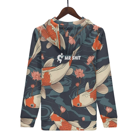 Mens Hoodie - Coy Fish - Mr.Shit