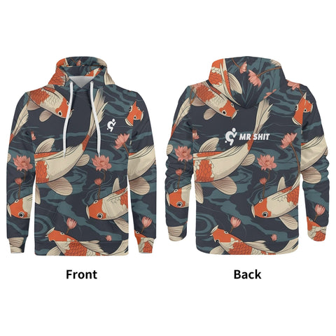 Mens Hoodie - Coy Fish - Mr.Shit