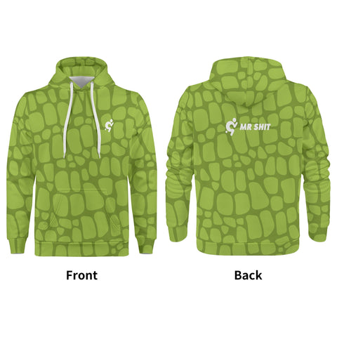 Mens Hoodie - Crocodile - Mr.Shit