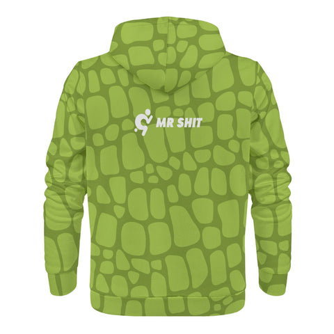 Mens Hoodie - Crocodile - Mr.Shit