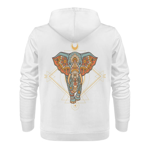 Mens Hoodie - Elephant - Mr.Shit