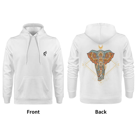 Mens Hoodie - Elephant - Mr.Shit