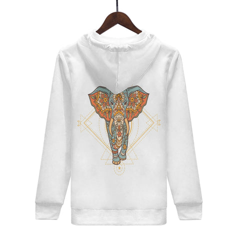 Mens Hoodie - Elephant - Mr.Shit