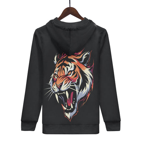 Mens Hoodie - Eye of the Tiger - Mr.Shit