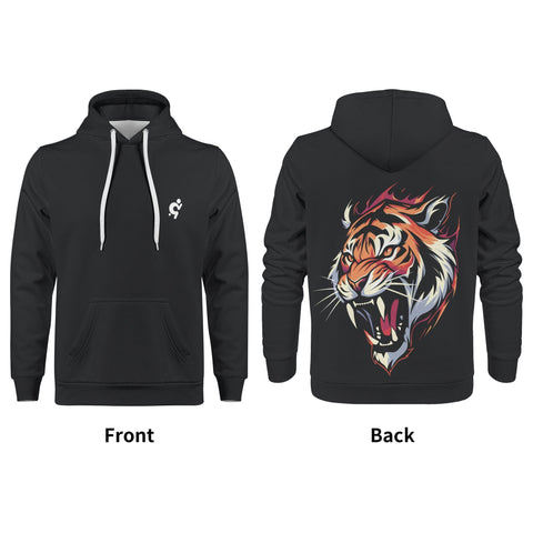 Mens Hoodie - Eye of the Tiger - Mr.Shit