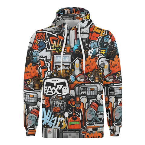 Mens Hoodie - Graffiti - Mr.Shit