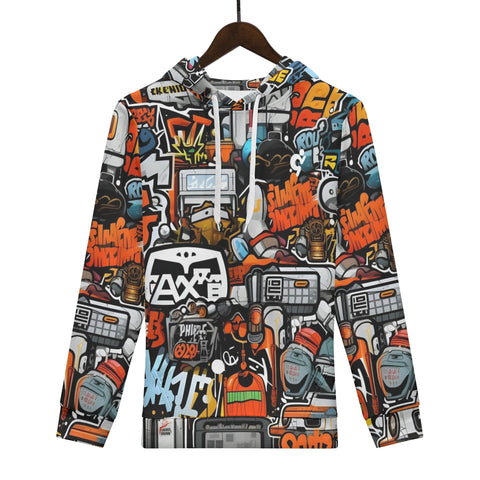 Mens Hoodie - Graffiti - Mr.Shit