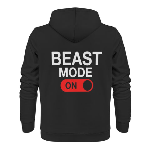 Mens Hoodie - Gym - Beast Mode On - Mr.Shit