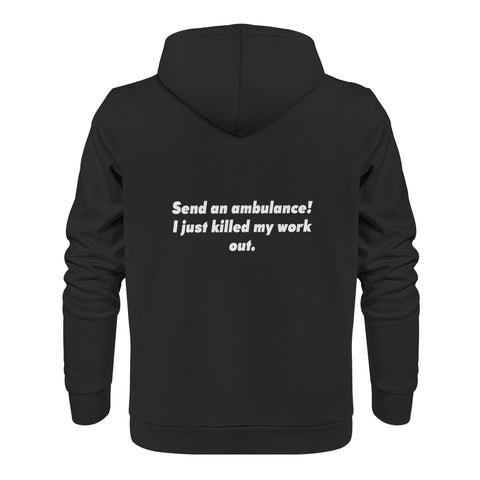 Mens Hoodie - Gym - I Just Killed My Workout - Mr.Shit