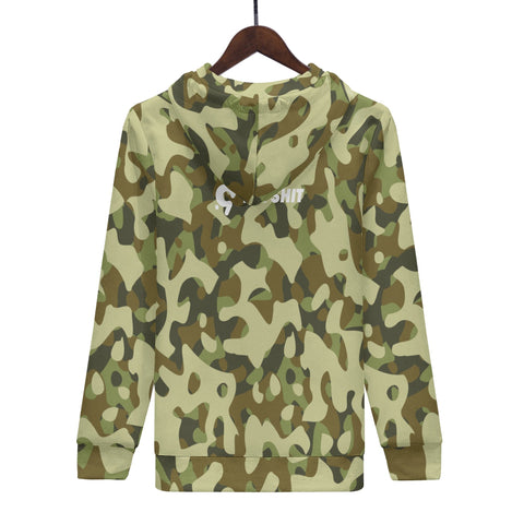 Mens Hoodie - Military - Mr.Shit