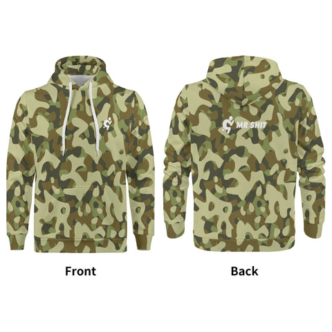 Mens Hoodie - Military - Mr.Shit