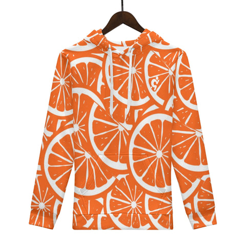 Mens Hoodie - Orange Slice - Mr.Shit