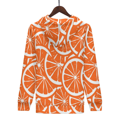 Mens Hoodie - Orange Slice - Mr.Shit