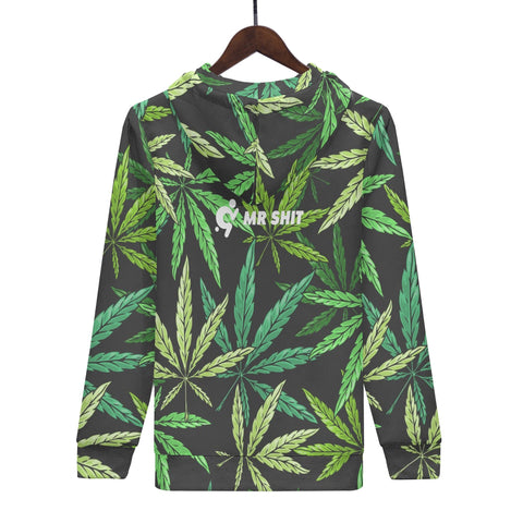 Mens Hoodie - Super Green - Mr.Shit