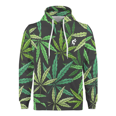 Mens Hoodie - Super Green - Mr.Shit