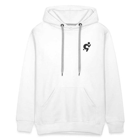 Men’s Premium Hoodie - Black Logo - Logo on Back - Mr.Shit