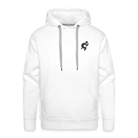 Mr.Shit Men’s Premium Hoodie - Black Logo - Logo on Back Men's Hoodies $ 83.71