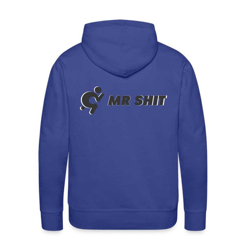 Men’s Premium Hoodie - Black Logo - Logo on Back - Mr.Shit