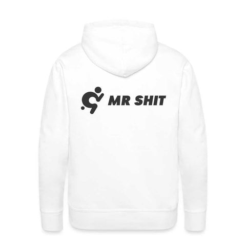 Men’s Premium Hoodie - Black Logo - Logo on Back - Mr.Shit