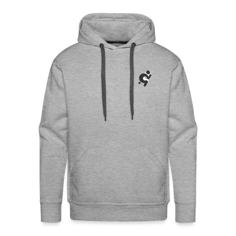 Men’s Premium Hoodie - Black Logo - Logo on Back - Mr.Shit