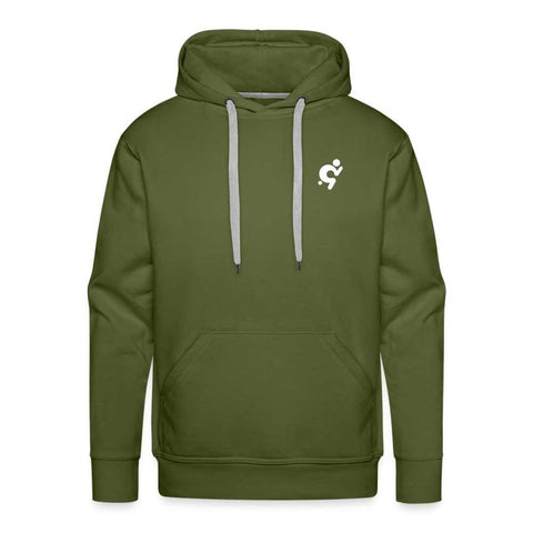 Mr.Shit Men’s Premium Hoodie - White Logo on Colour - Logo on Back Men's Hoodies $ 83.71