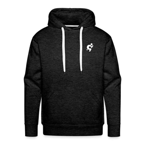 Men’s Premium Hoodie - White Logo on Colour - Logo on Back - Mr.Shit