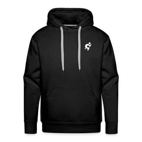 Men’s Premium Hoodie - White Logo on Colour - Logo on Back - Mr.Shit