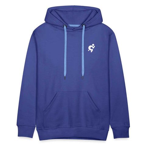 Men’s Premium Hoodie - White Logo on Colour - Logo on Back - Mr.Shit