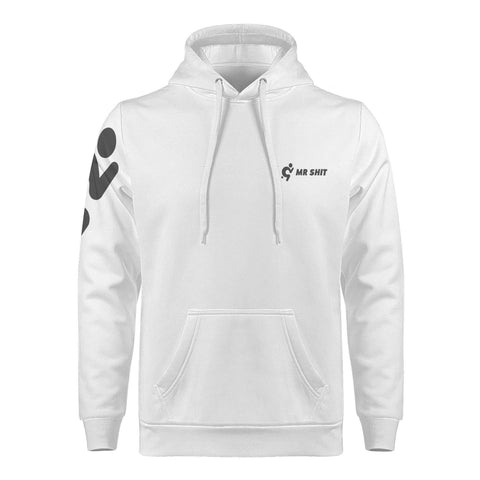 Men's Printed Hoodie - Logo on the sleeve - Mr.Shit