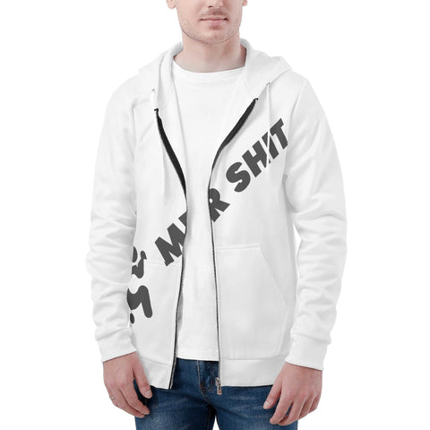 Men's Printed Zip Hoodie - Mr.Shit