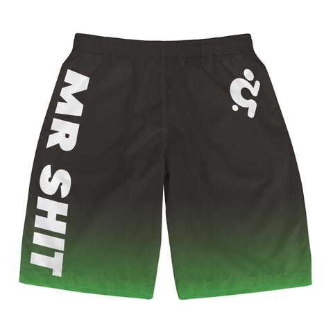 Mr.Shit Mens Shorts - Green V1 Men's Shorts $ 29.42