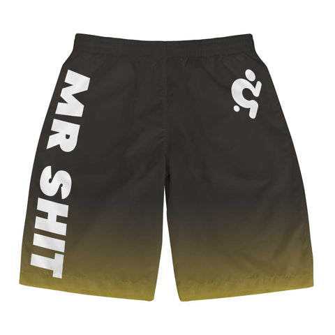 Mr.Shit Mens Shorts - Yellow V1 Men's Shorts $ 29.42