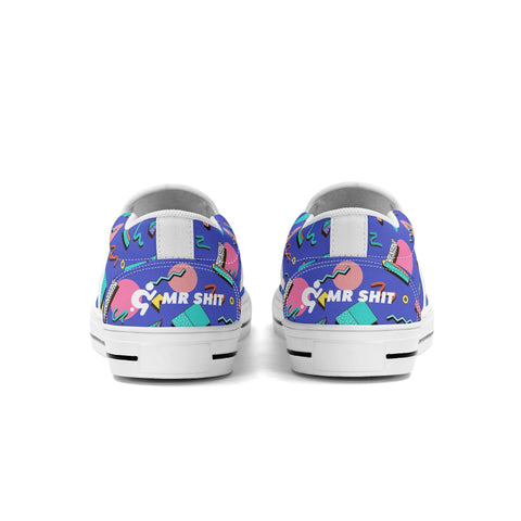 Mens Slip On Shoes - 90s Pattern - Mr.Shit