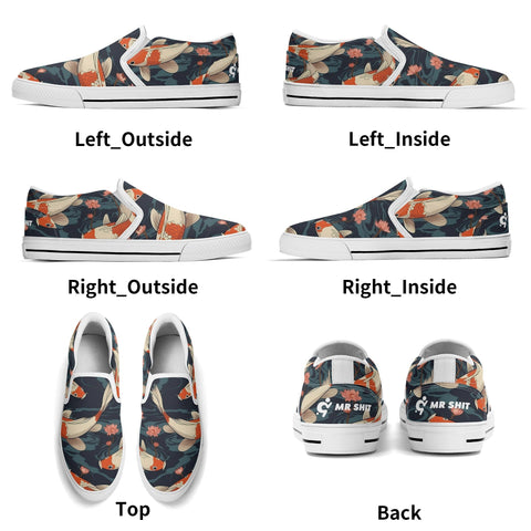 Mens Slip On Shoes - Coy Fish - Mr.Shit