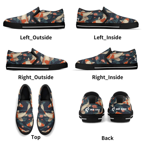 Mens Slip On Shoes - Coy Fish - Mr.Shit