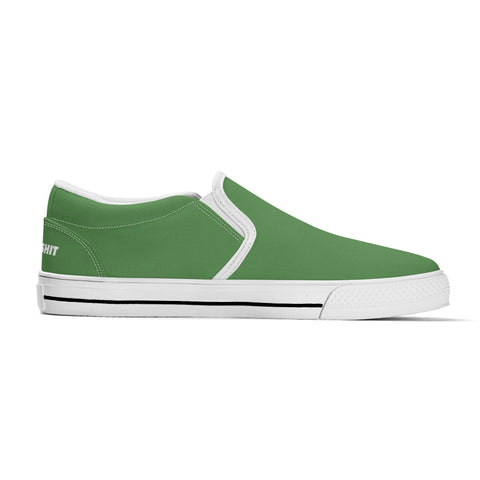 Mens Slip On Shoes - Green - Mr.Shit