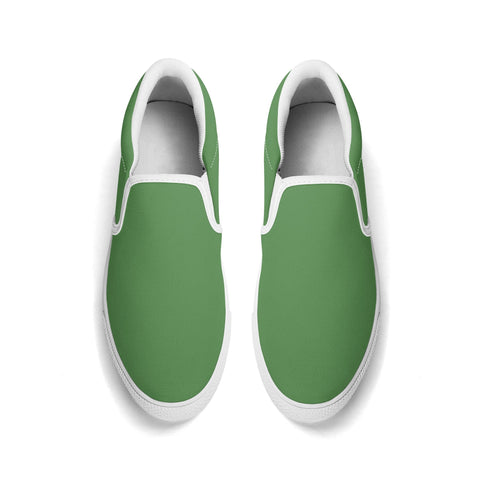 Mens Slip On Shoes - Green - Mr.Shit