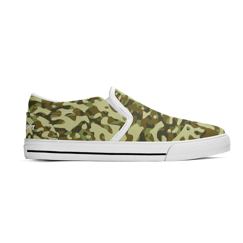 Mens Slip On Shoes - Military - Mr.Shit