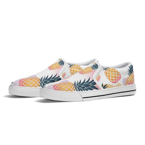 Mens Slip On Shoes - Pineapples - Mr.Shit