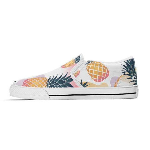 Mens Slip On Shoes - Pineapples - Mr.Shit