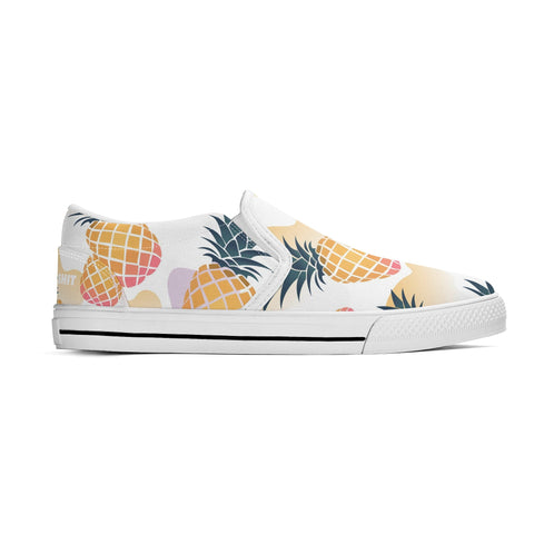 Mens Slip On Shoes - Pineapples - Mr.Shit